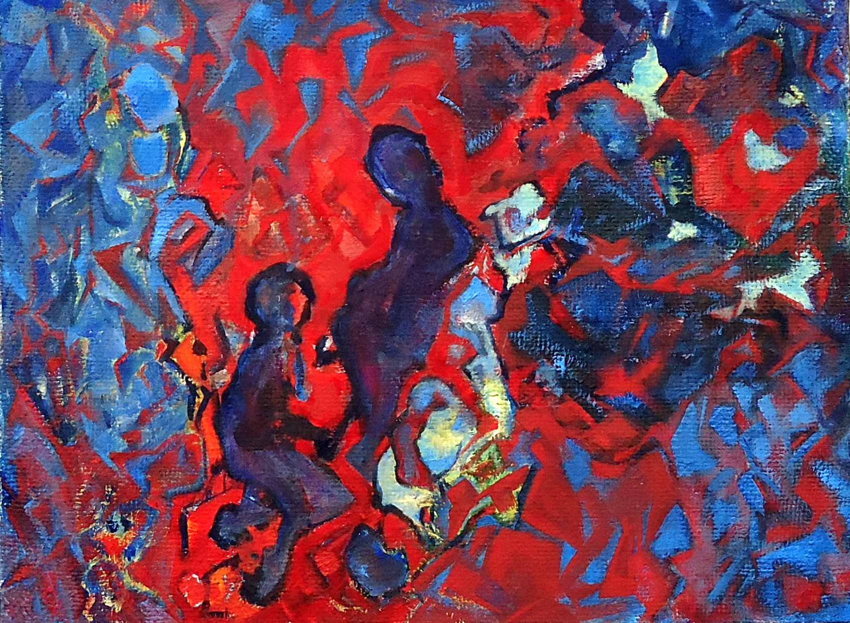 jevgenij goldin, oil on canvas